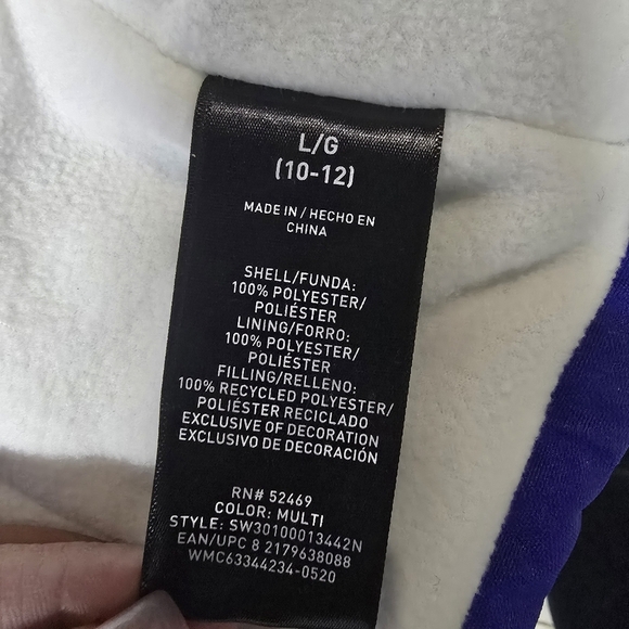 Swiss Tech Girls 4-in-1 Systems Hooded Puffer Zip Outerwear Jacket - Picture 9 of 15